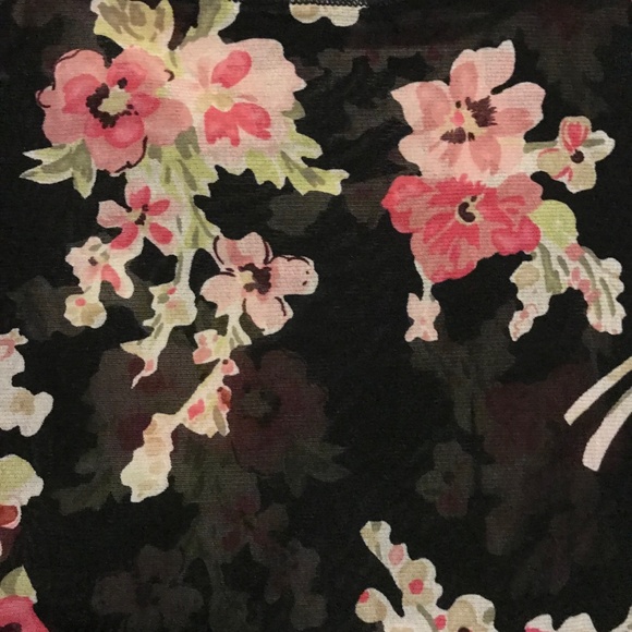 The Limited black floral top - Picture 2 of 4